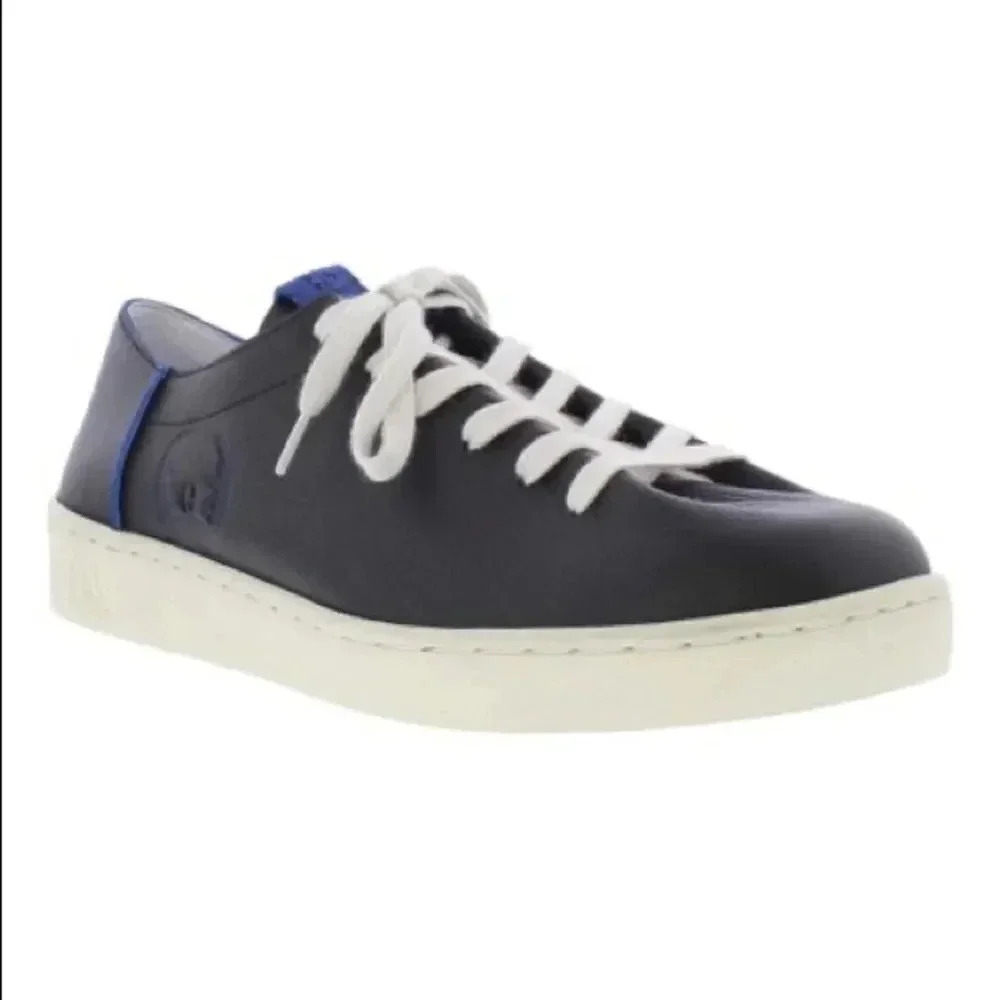 Fly London Black Nado Leather Women Sneakers